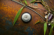Rust - texture, corrosion, old iron metal background.