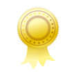 Illustration of gold seal.