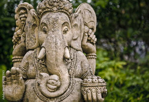 Photo: Traditional balinese statue. Traditional balinese statue.