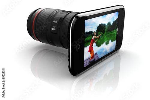 Illustration: DSLR-Smartphone? DSLR-Smartphone?