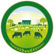 Grüne Landwirtschaft Plakette