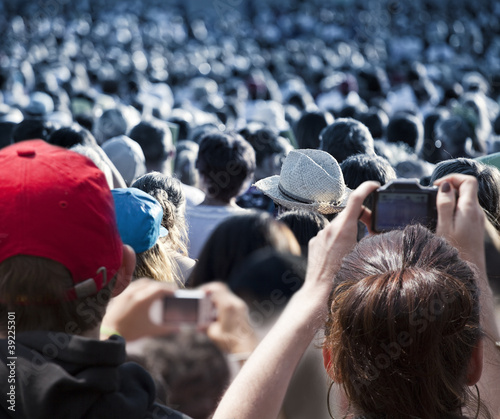 Photo: Large crowd of people Large crowd of people