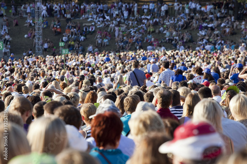 Photo: Large crowd of people Large crowd of people