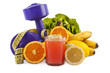 Photo: concepto de dieta sana de fruta concepto de dieta sana de fruta