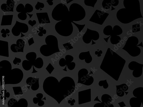 Illustration: fond ambiance jeu de cartes - jeu d'argent fond ambiance jeu de cartes - jeu d'argent