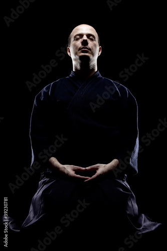 Photo: Kendo fighter Kendo fighter