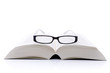 Lesebrille auf  Buch