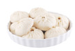 Photo: Chinese Steamed Buns isolated on white Chinese Steamed Buns isolated on white