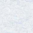 Abstract hand-drawn monochrome pattern