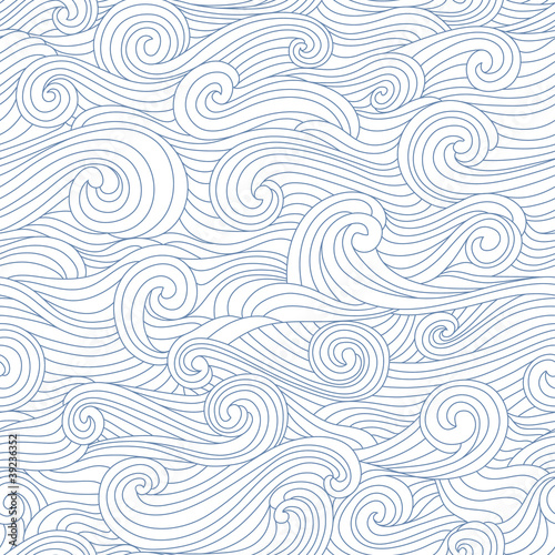 Vector: Abstract hand-drawn monochrome pattern Abstract hand-drawn monochrome pattern
