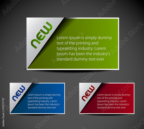 Vector: advertisement labels stickers advertisement labels stickers