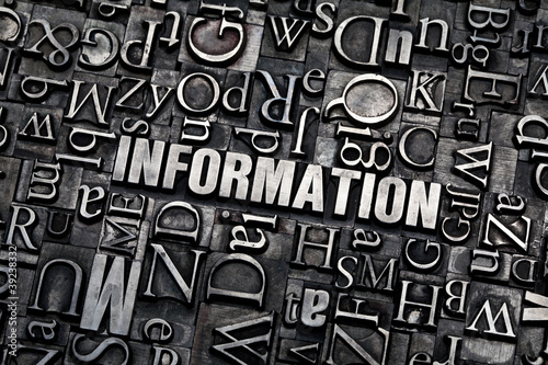 Photo: information information