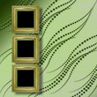 Old Victorian frames Victorian style on the wall in the room Old Victorian frames Victorian style on the wall in the room