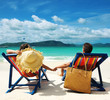 Couple on a beach Couple on a beach