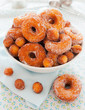 Photo: Homemade donut nature Homemade donut nature