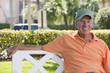Portrait of a senior man smiling
