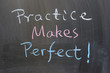 Practice makes perfect