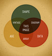 Vector: Infographics with intersecting circles Infographics with intersecting circles