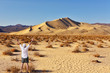 The sandy dune in Dead Walley