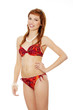 Young beautiful wet teen woman in bikini Young beautiful wet teen woman in bikini