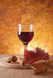 glass of wine