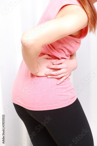 Photo: Lumbago or Stomachache Lumbago or Stomachache