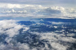 Aerial photo of the coast of New Guinea