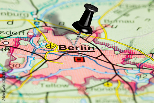 Photo: Kartenausschnitt Berlin Kartenausschnitt Berlin
