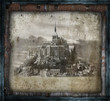 quadro vintage mont saint michel