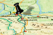 Kartenausschnitt Hildesheim