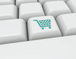 Ilustración: Keyboard button Shopping cart Keyboard button Shopping cart