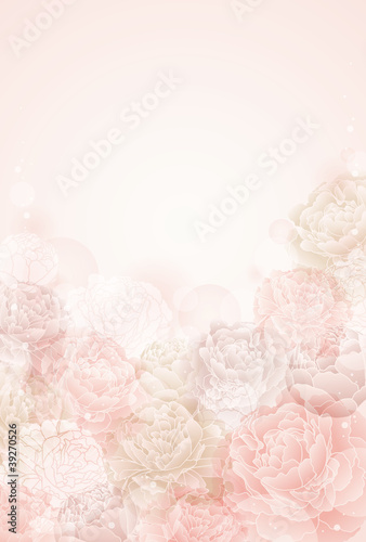 Vector: 薔薇の背景 薔薇の背景