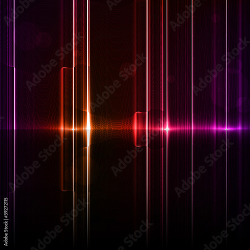 Vector: Neon abstract, reflection lines vector backgrounds eps10 Neon abstract, reflection lines vector backgrounds eps10