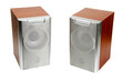 Wooden music loudspeaker