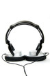 Black and silver Headphone