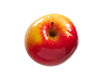 Red juicy fresh apple isolated