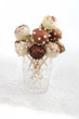 Variety of colorful cake pops Variety of colorful cake pops