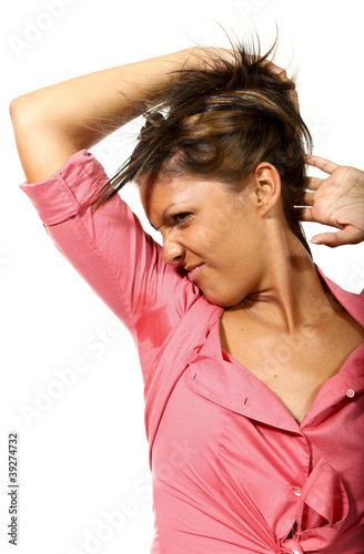 Photo: woman with some problems woman with some problems