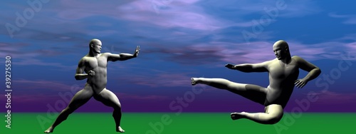 Illustration: men self defence men self defence