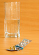 tablets with water
