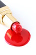 bright red lipstick on white background bright red lipstick on white background