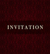 Vector: Retro dark invitation card Retro dark invitation card