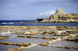 Xwejni saltpans, Gozo, Malta