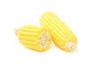 Sweet corn on white background Sweet corn on white background