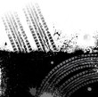 Tire track background