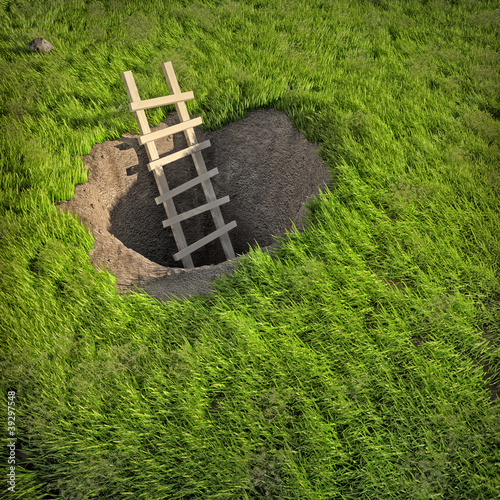 Illustration: ground hole ground hole