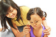 teen sister persuade cranky child