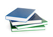 Books  isolated on a white background.