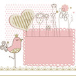 Baby arrival card
