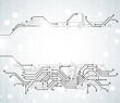 Abstract background of modern digital technologies